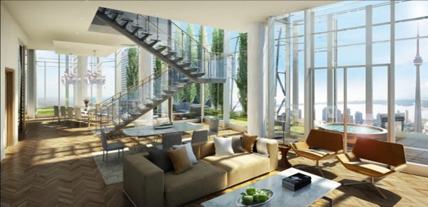 The Lounge – Two Bedroom + Den + 2.5 Bathrooms